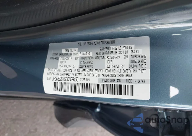 JM3KE2DY9G0889436: 44262089