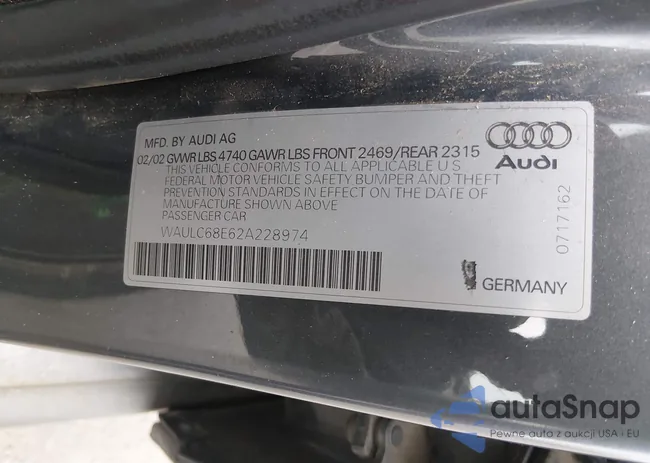 WAULC68E62A228974: 44263298