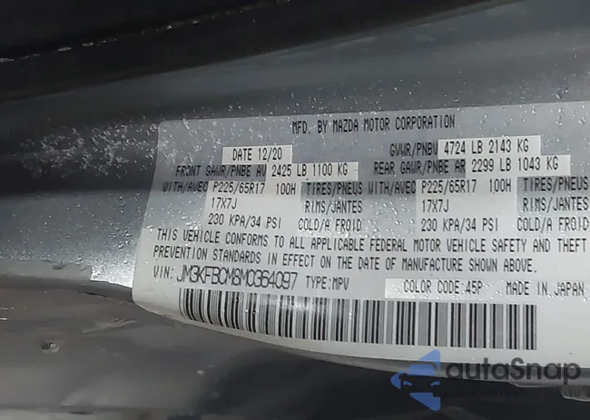 JM3KFBCM8M0364097: 44263342