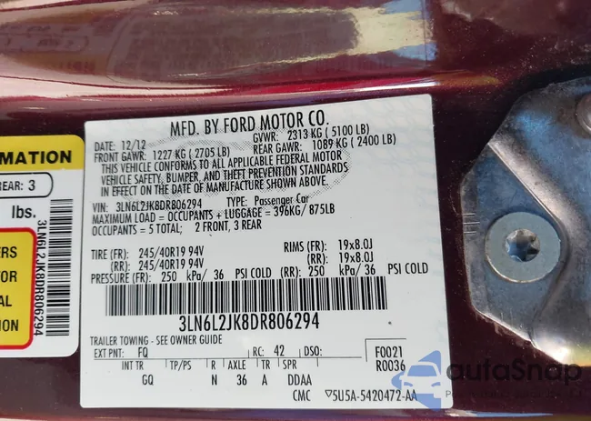 3LN6L2JK8DR806294: 44263448