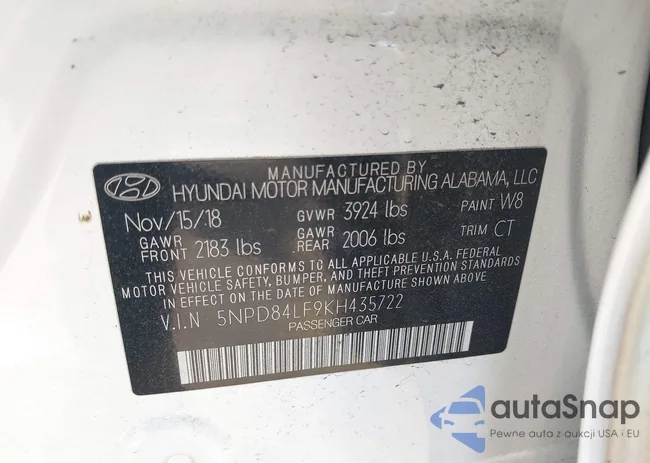 5NPD84LF9KH435722: 44263620