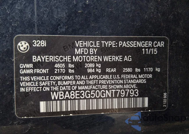 WBA8E3G50GNT79793: 44263673