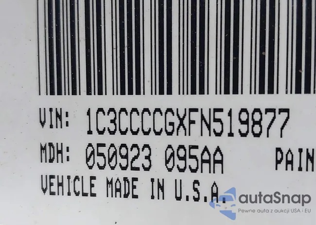 1C3CCCCGXFN519877: 44262729