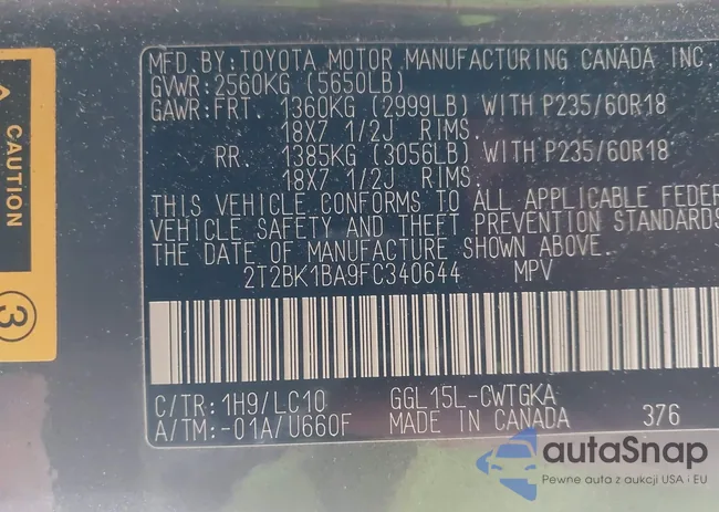 2T2BK1BA9FC340644: 44263067