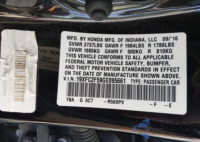 19XFC2F59GE095661: 44264195