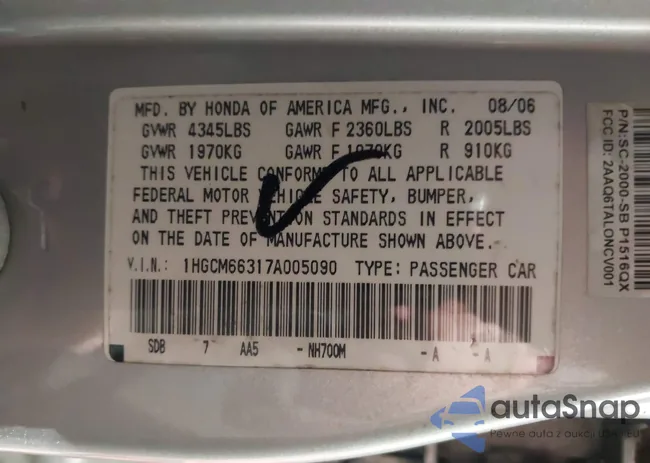 1HGCM66317A005090: 44264314