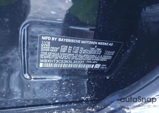 WBXHT3C53K5L35331: 44264445