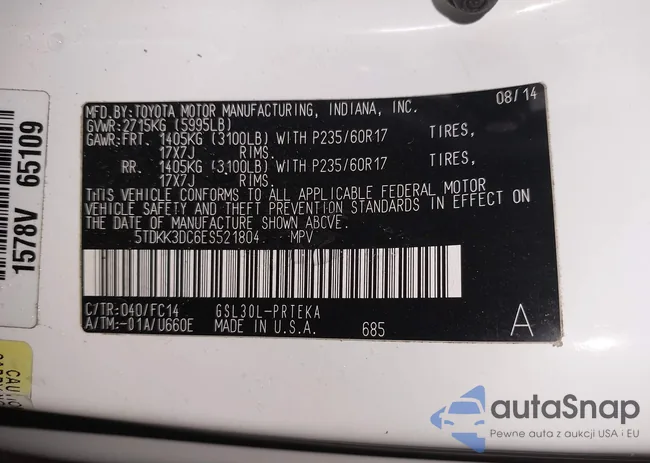 5TDKK3DC6ES521804: 44263735