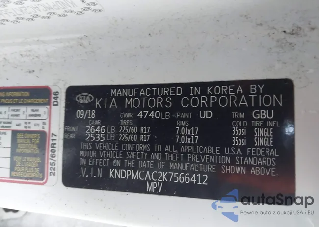 KNDPMCAC2K7566412: 44263748