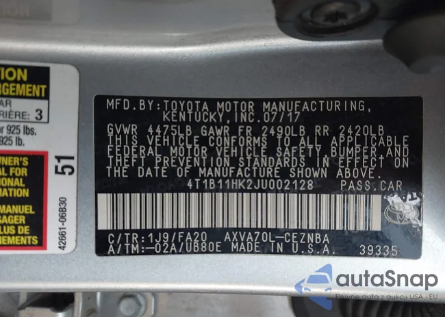 4T1B11HK2JU002128: 44263776