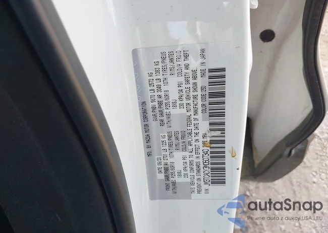 JM3TCACY3M0507340: 44263918