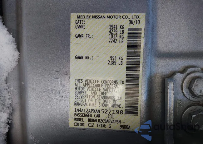 1N4AL2APXAN527198: 44263935