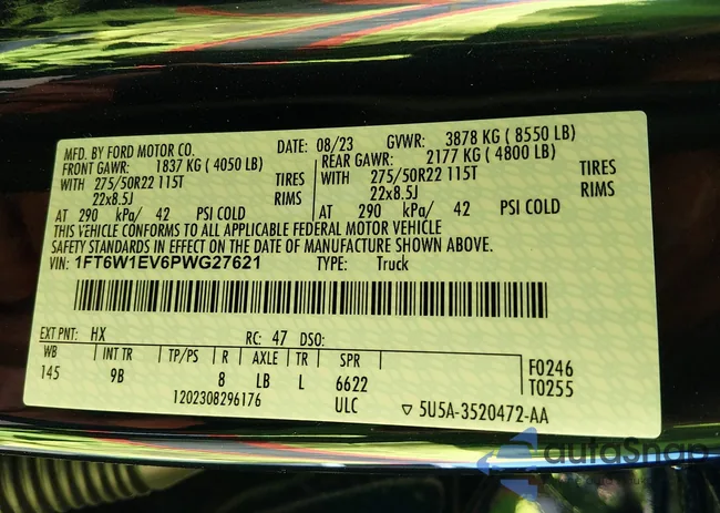 1FT6W1EV6PWG27621: 44265280