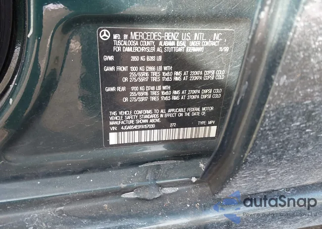 4JGAB54E9YA157030: 44265293