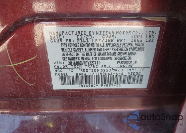 3N1AB8CV4PY227411: 44265402