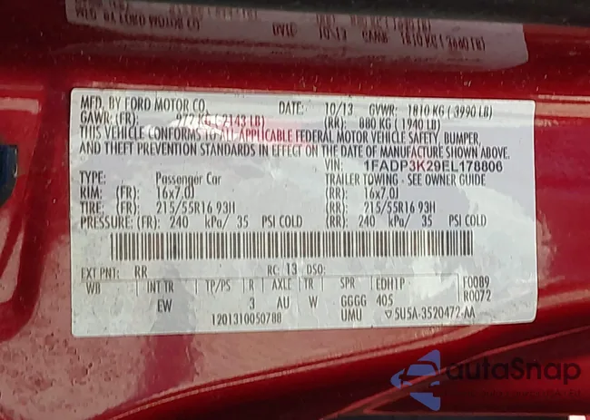 1FADP3K29EL178806: 44264973