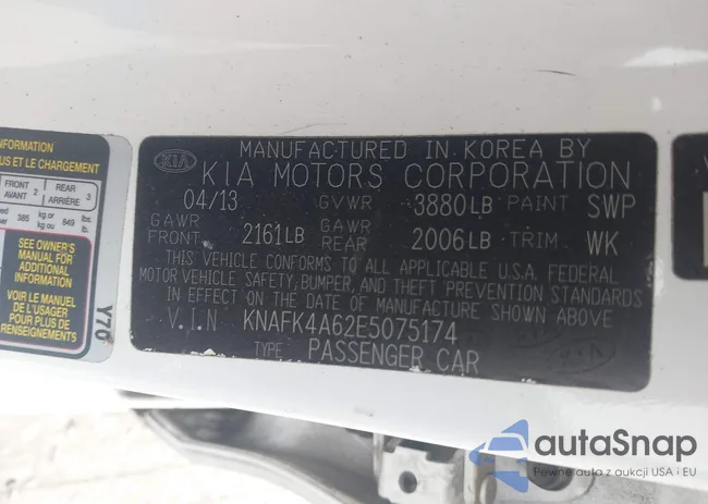 KNAFK4A62E5075174: 44265030