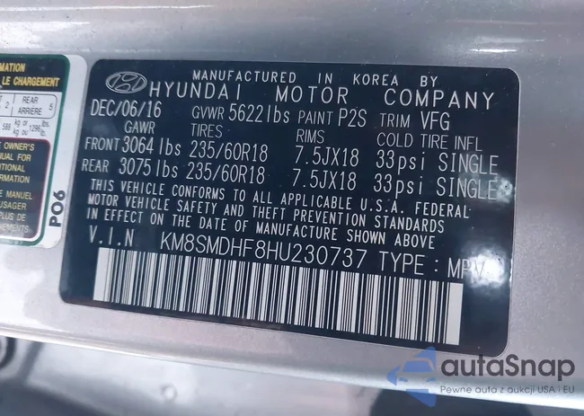 KM8SMDHF8HU230737: 44266487