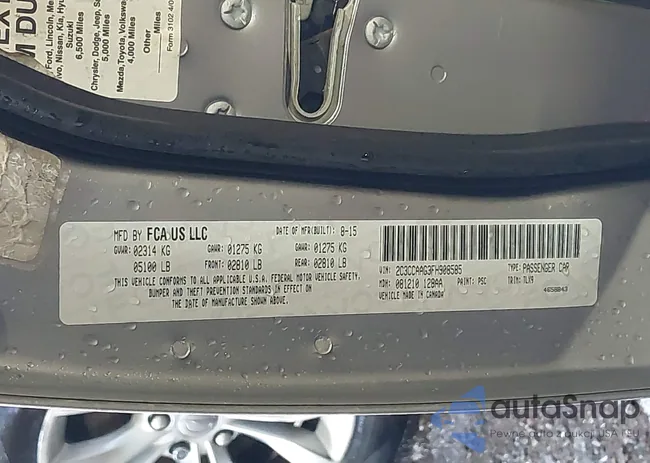 2C3CCAAG3FH908585: 44266570