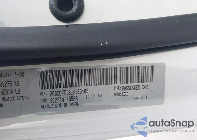 2C3CDZFJ8LH125483: 44266674