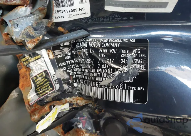 5XYZTDLB6FG252681: 44266684