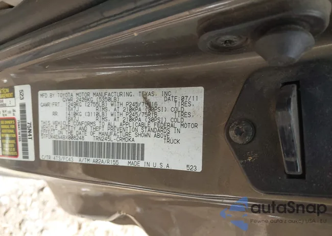 5TFUX4EN4BX008248: 44265736