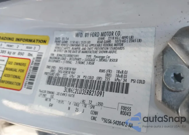 3LN6L2LU3ER821091: 44265894