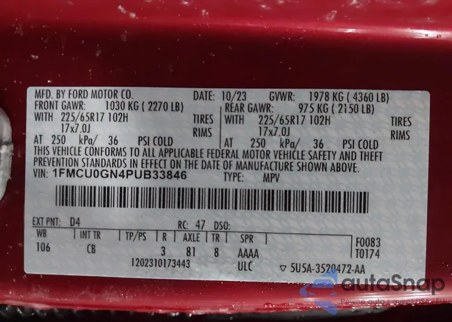 1FMCU0GN4PUB33846: 44266041