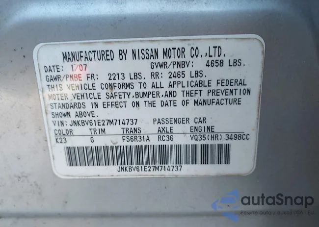 JNKBV61E27M714737: 44266071