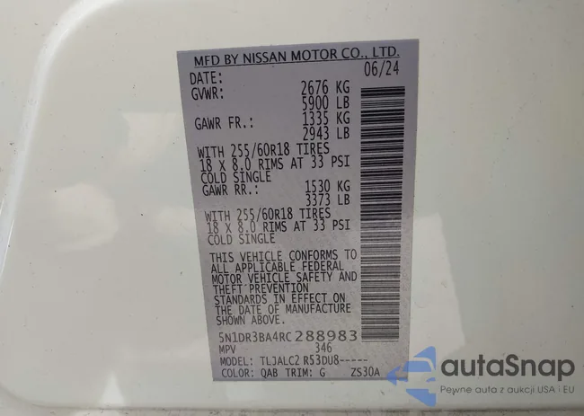 5N1DR3BA4RC288983: 44266095