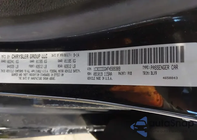 1C3CCCEGXFN589389: 44267570