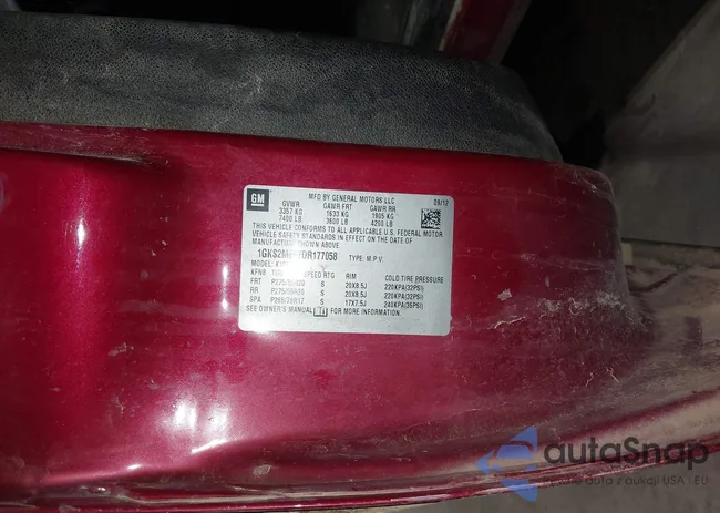 1GKS2MEF7DR177058: 44267631