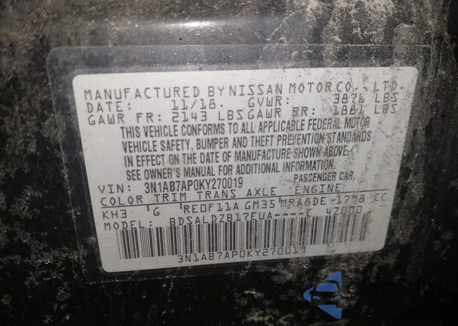 3N1AB7AP0KY270019: 44267689