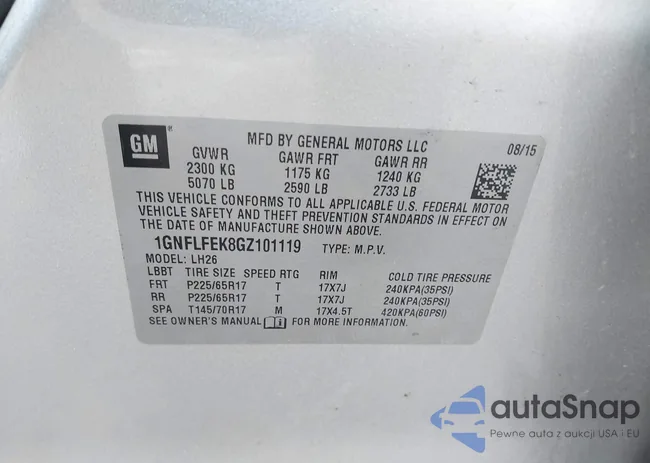 1GNFLFEK8GZ101119: 44266871