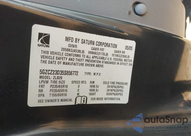 5GZCZ23D35S856772: 44266917