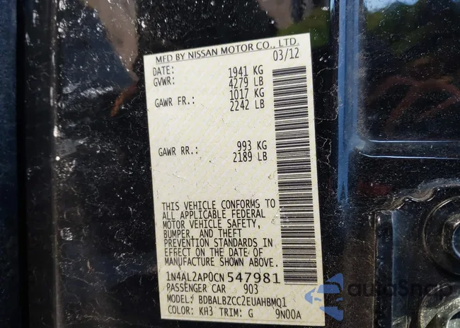 1N4AL2AP0CN547981: 44266922