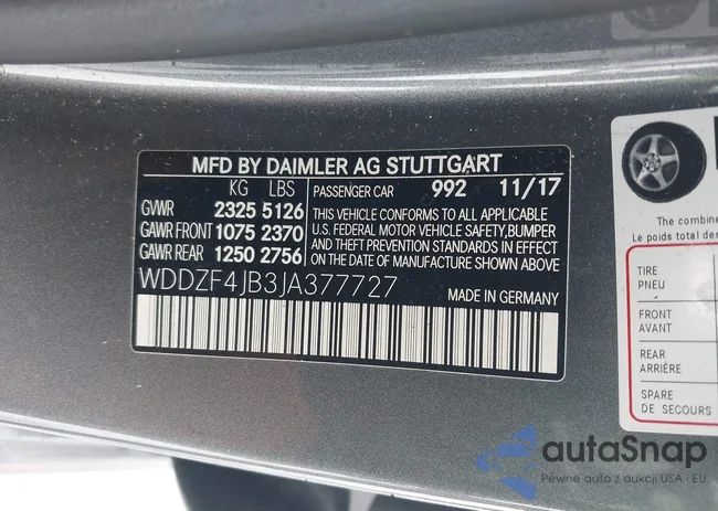 WDDZF4JB3JA377727: 44266989