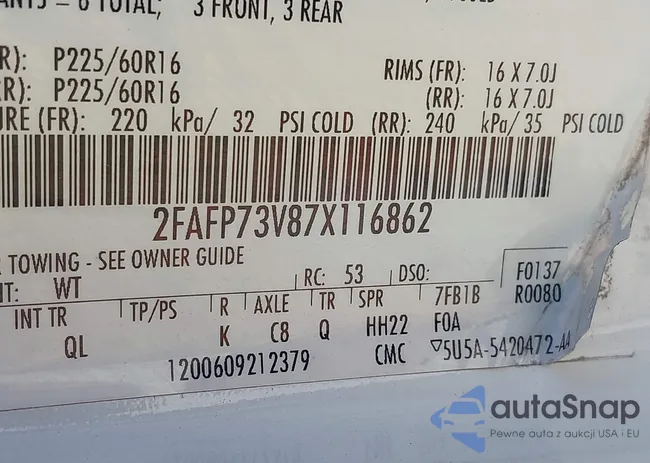 2FAFP73V87X116862: 44267057