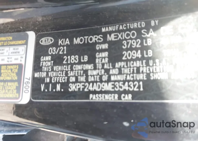 3KPF24AD9ME354321: 44267731