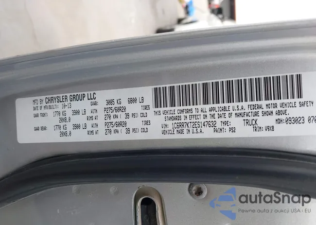 1C6RR7KT2ES147632: 44268025