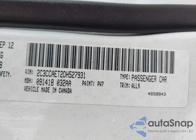 2C3CCAET2DH527931: 44268122