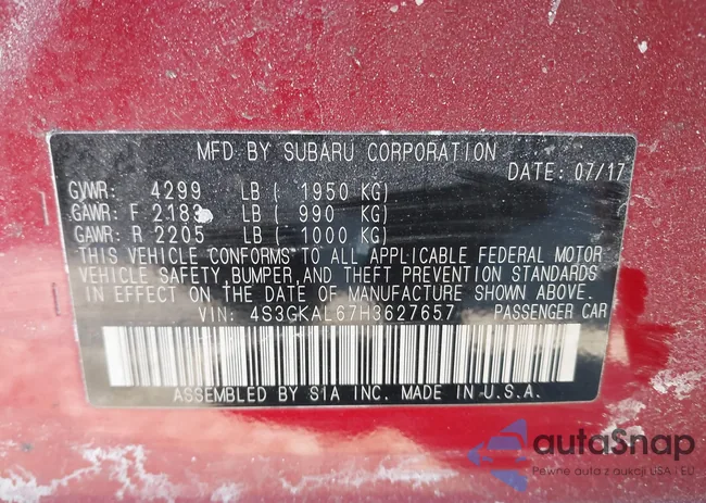 4S3GKAL67H3627657: 44269181