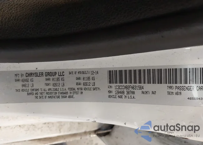 1C3CCCAB2FN631564: 44269381