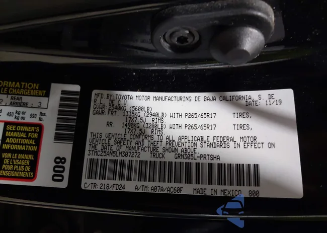 3TMCZ5AN5LM307272: 44269664