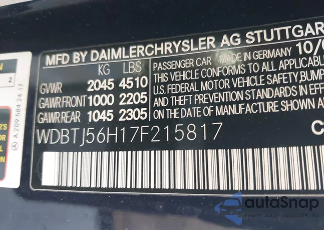 WDBTJ56H17F215817: 44269042