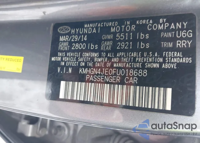 KMHGN4JE0FU018688: 44270112