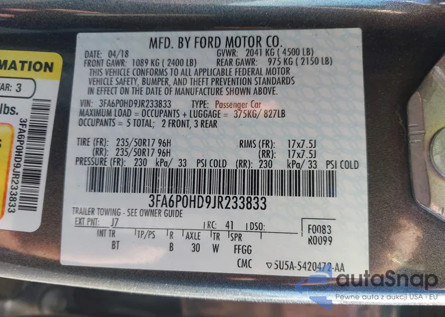 3FA6P0HD9JR233833: 44270231