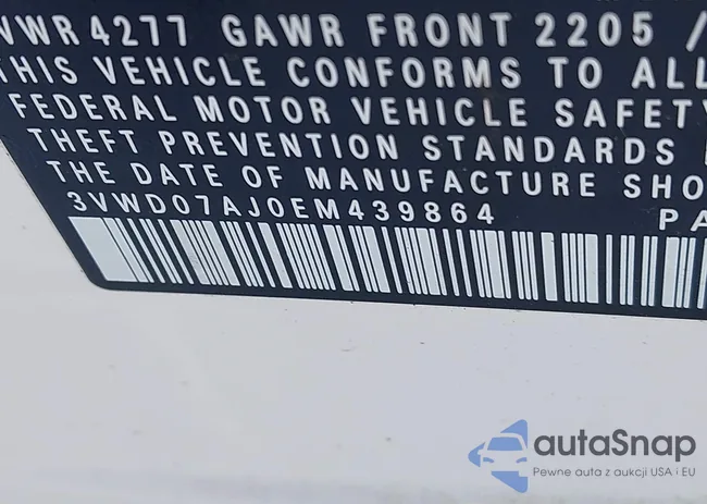 3VWD07AJ0EM439864: 44270452
