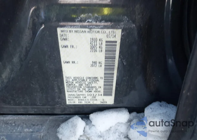 1N4AL3AP0FC224617: 44270490