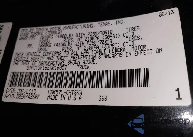 5TFCY5F16EX016057: 44270536